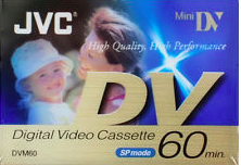 JVC Mini DV 60 minutes Premium Tape